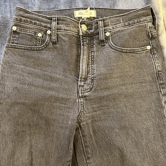 Madewell Jeans Adult Size 25 Black The Perfect Vintage Jean Washed Womens - Picture 4 of 16